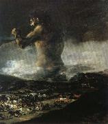 Francisco Goya, The Colossus or Panic